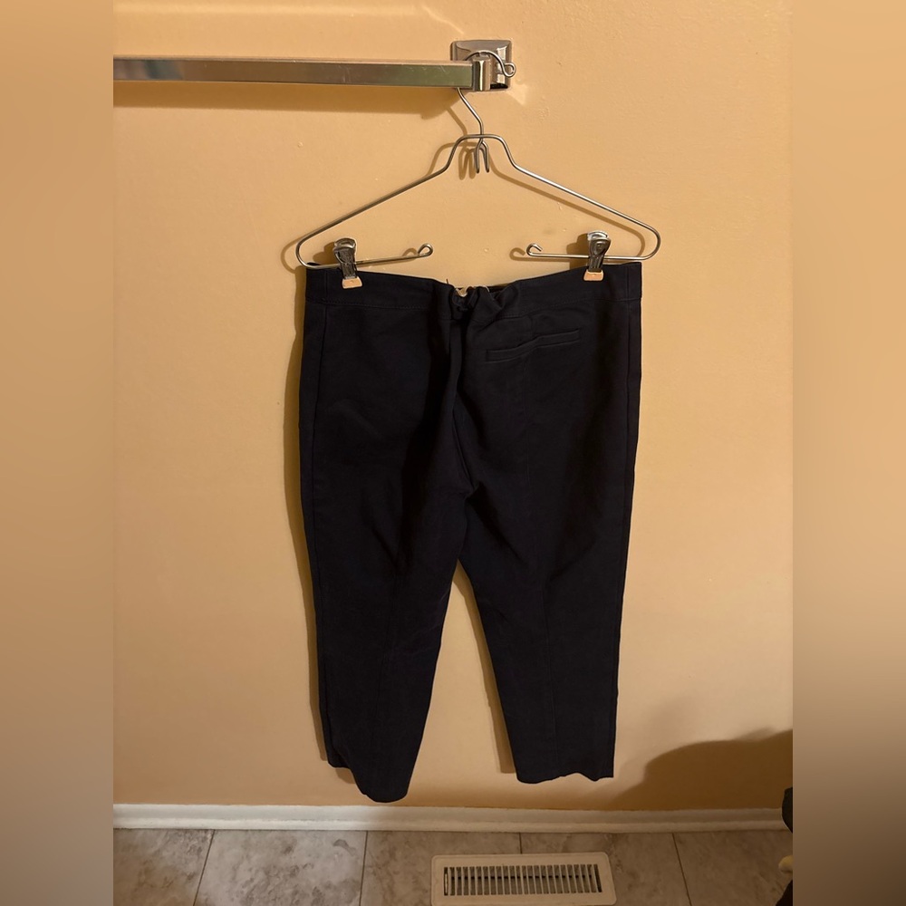 Last Chance | Tory Burch Navy Trousers View 3